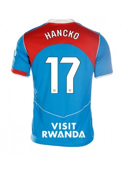 Atletico Madrid David Hancko #17 Zenski Rezervni Dres 2025-26 Kratak Rukavima Atletico Madrid David Hancko #17 Zenski Rezervni Dres 2025-26 Kratak Rukavima